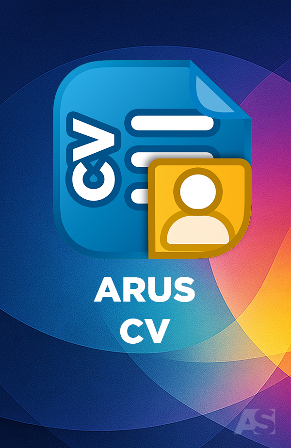 ARUS CV — ATS-Friendly Resume Builder & Professional PDF CV Maker